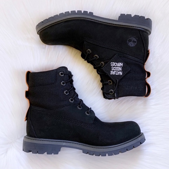 Timberland 6” Premium Waterproof Black Boots - Picture 6 of 7